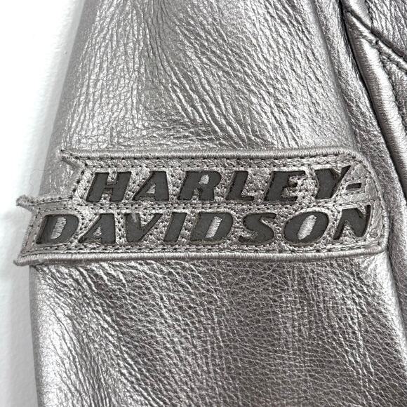 Harley-Davidson Women's Paradigm Triple Vent Leather Jacket -  98101-24VW - Picture 2 of 10